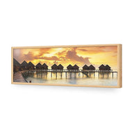 Bridge to Balinese Huts