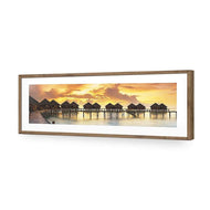 Bridge to Balinese Huts