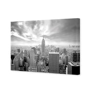 Manhattan View BW