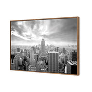 Manhattan View BW