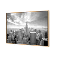Manhattan View BW
