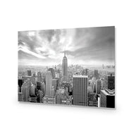 Manhattan View BW