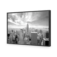 Manhattan View BW