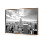 Manhattan View BW