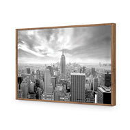 Manhattan View BW