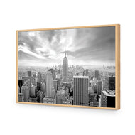 Manhattan View BW