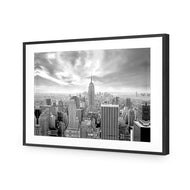 Manhattan View BW