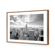 Manhattan View BW