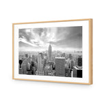 Manhattan View BW