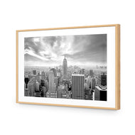 Manhattan View BW