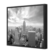 Manhattan View BW