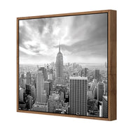 Manhattan View BW