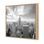 Manhattan View BW