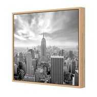 Manhattan View BW