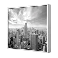Manhattan View BW