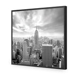 Manhattan View BW