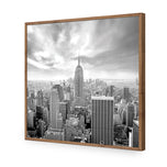 Manhattan View BW