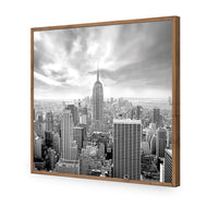Manhattan View BW
