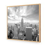 Manhattan View BW