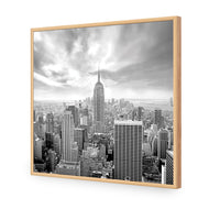 Manhattan View BW