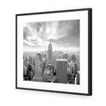 Manhattan View BW