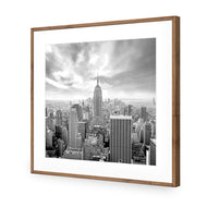 Manhattan View BW