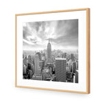 Manhattan View BW
