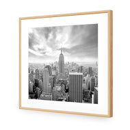 Manhattan View BW