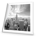 Manhattan View BW