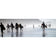 Surfers in the Mist