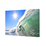 Surfer in the sun