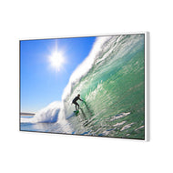 Surfer in the sun