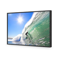 Surfer in the sun