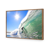 Surfer in the sun