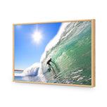 Surfer in the sun