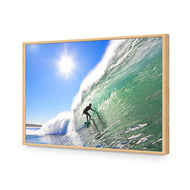Surfer in the sun