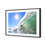 Surfer in the sun