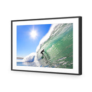 Surfer in the sun