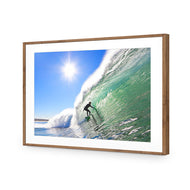 Surfer in the sun
