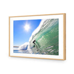 Surfer in the sun