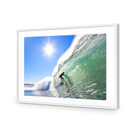Surfer in the sun