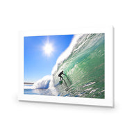 Surfer in the sun