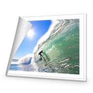 Surfer in the sun
