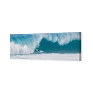 Surfer in Rolling Wave