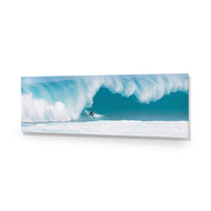 Surfer in Rolling Wave