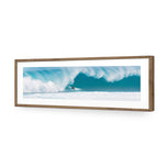 Surfer in Rolling Wave