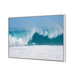 Surfer in Rolling Wave