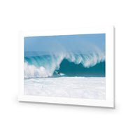 Surfer in Rolling Wave