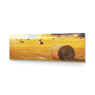Bales of Hay Sunset