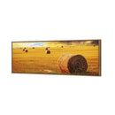 Bales of Hay Sunset